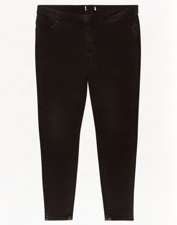 Blugi jegging pentru femei Marks & Spencer UK 18 XL W36 L26 Poliester negru
