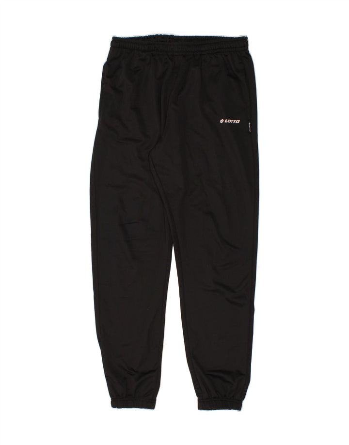 LOTTO Mens Tracksuit Trousers Joggers Large Black Vintage Lotto and Second-Hand Lotto from Messina Hembry 