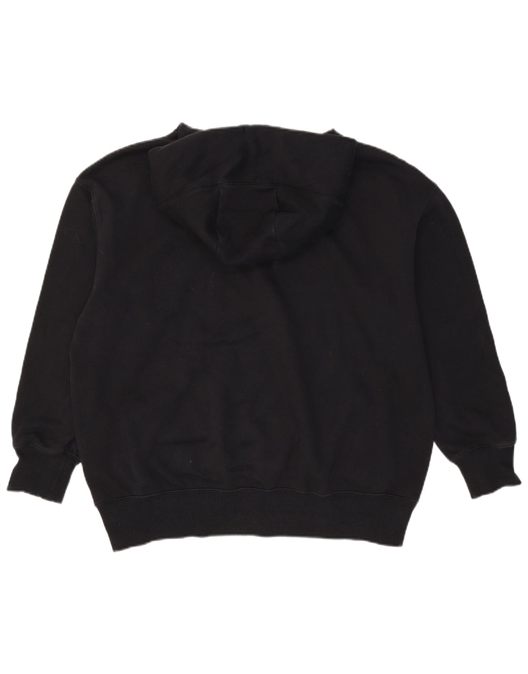 Nike Mens Oversized Hoodie Jumper Small Black Cotton