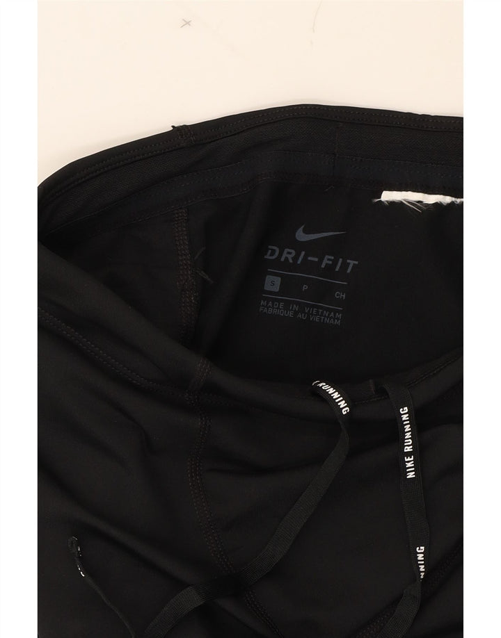 NIKE Womens Dri Fit Leggings UK 10 Small Black Vintage Nike and Second-Hand Nike from Messina Hembry 