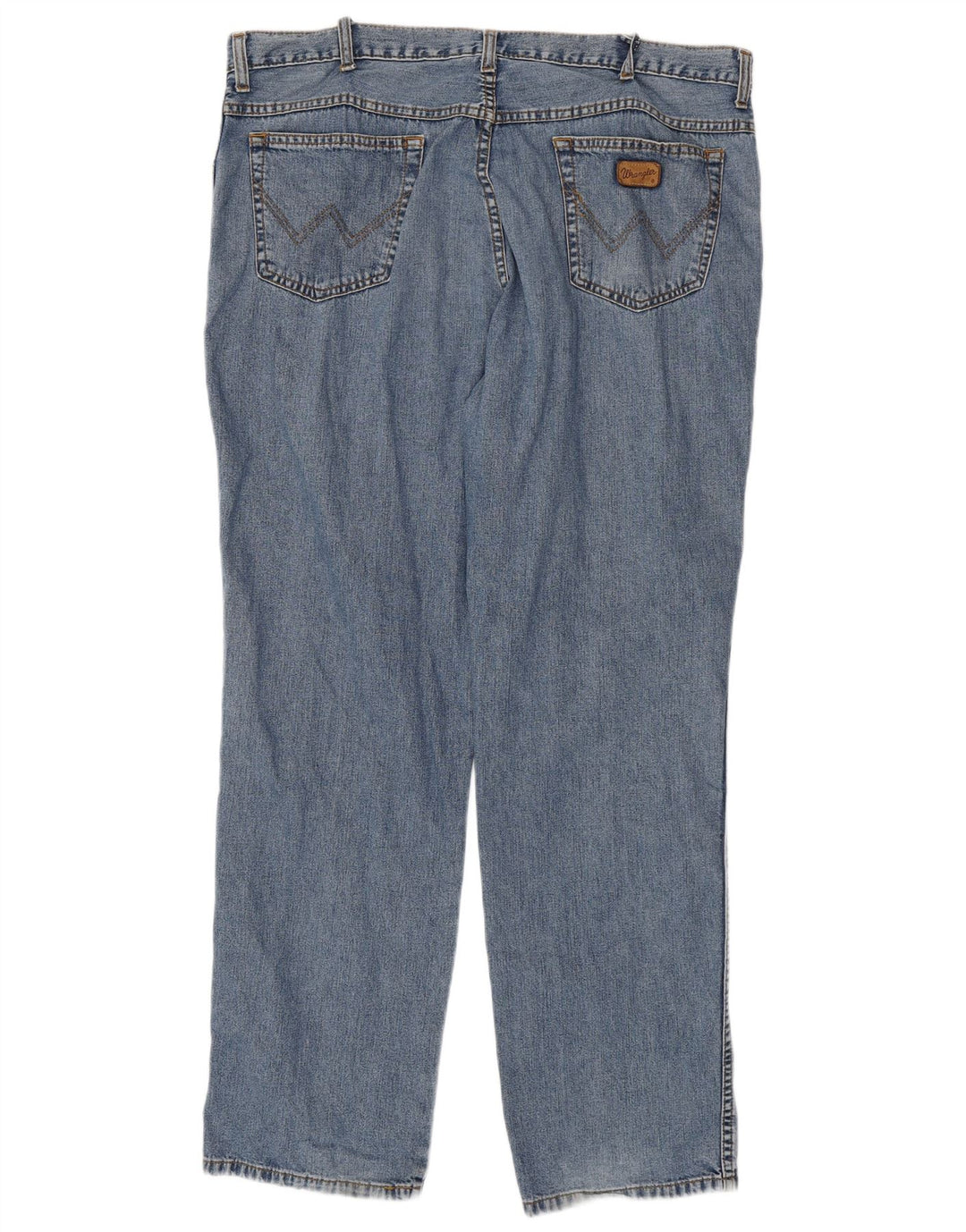 WRANGLER Mens Straight Jeans W40 L32 Blue