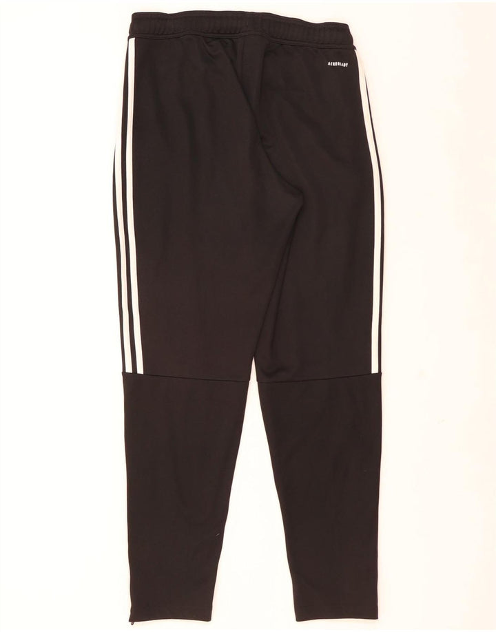 Adidas Womens Aeroready Tracksuit Trousers UK 14 Medium  Black Polyester