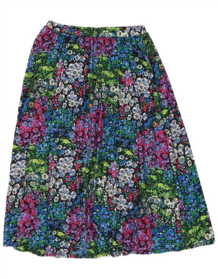 Gonna longuette a pieghe da donna OASIS piccola W26 poliestere floreale multicolore