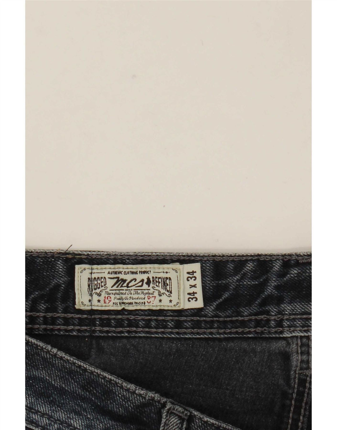 Marlboro Classics Slim Jeans til mænd W34 L30 Marineblå