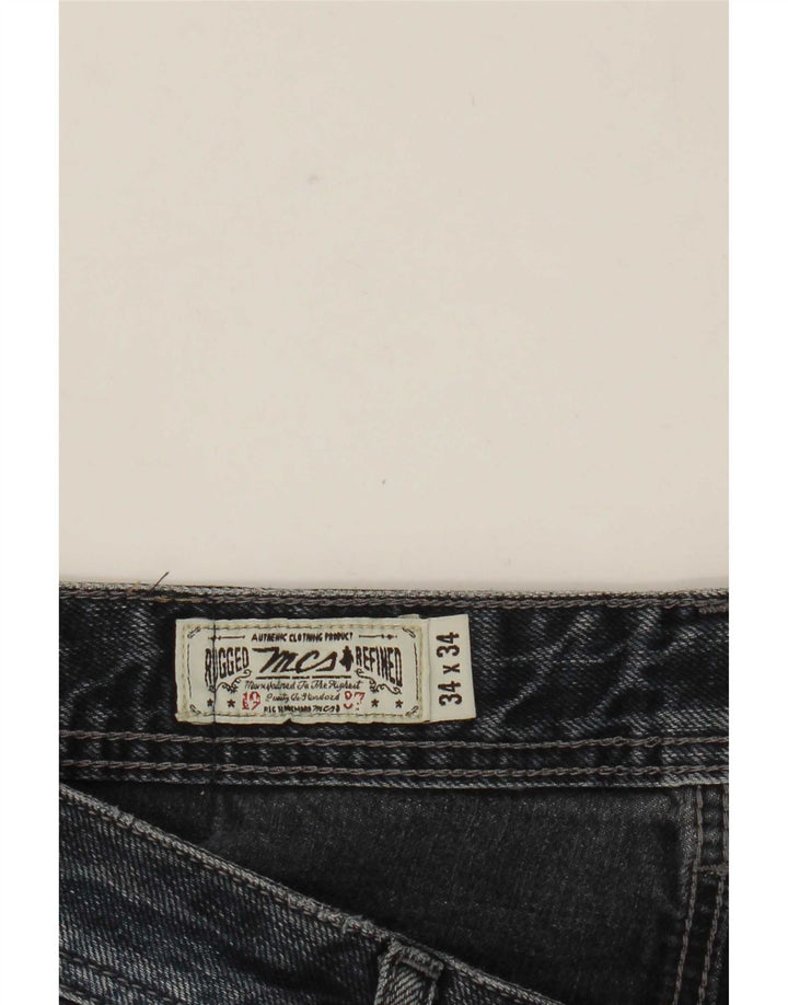 Marlboro Classics Slim Jeans til mænd W34 L30 Marineblå