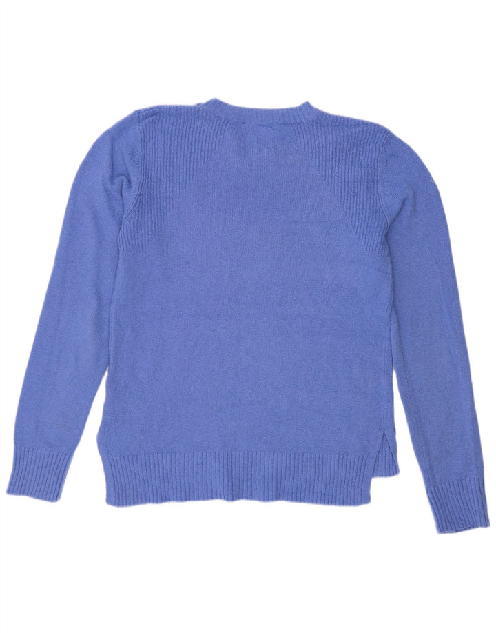 Γυναικείο πουλόβερ Oasis Crew Neck Jumper UK 14 Medium Blue Polyester