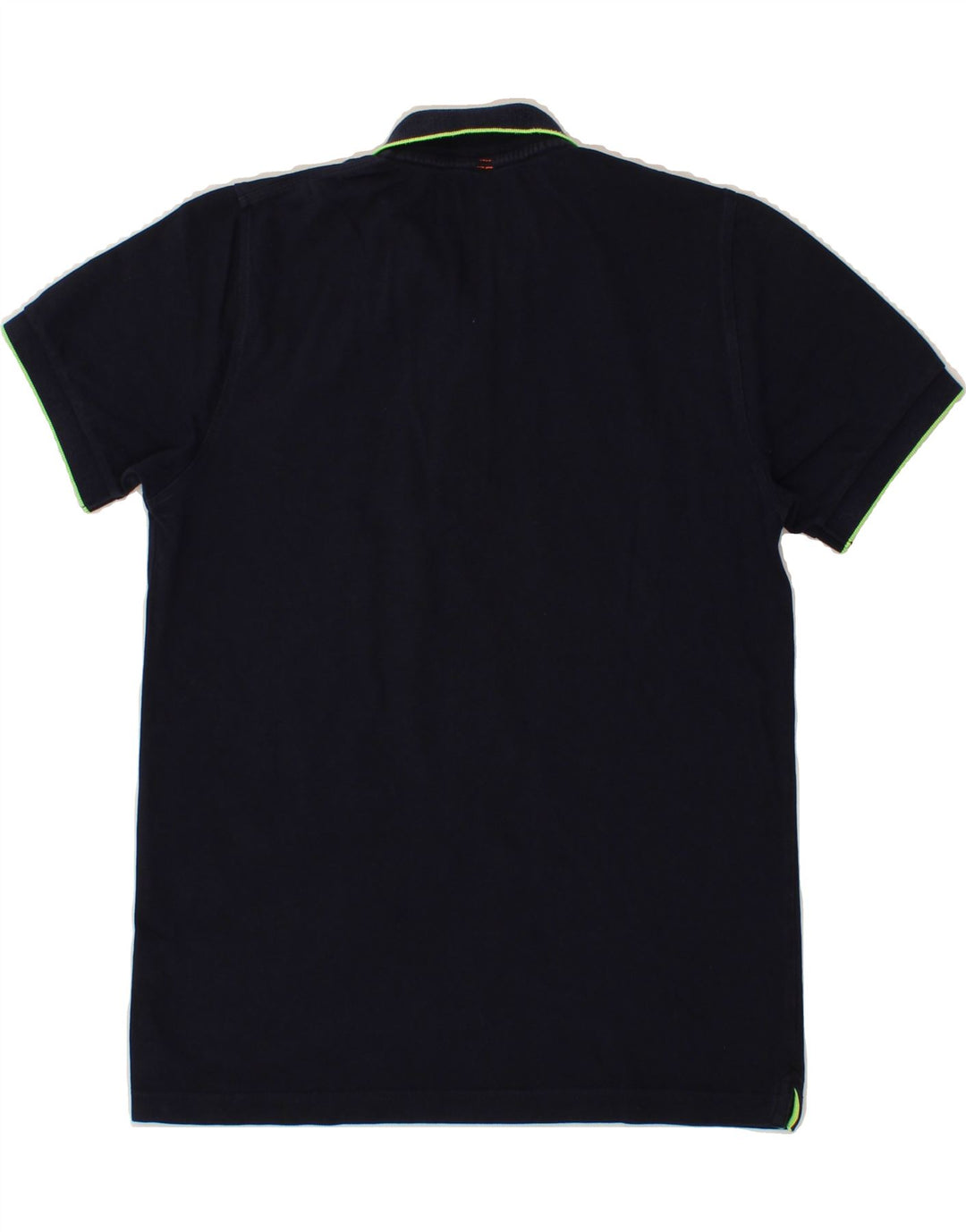 SUN68 Mens Polo Shirt Small Navy Blue Cotton Vintage Sun68 and Second-Hand Sun68 from Messina Hembry 