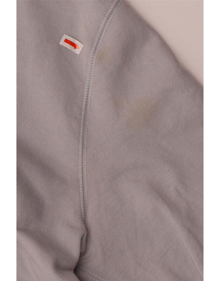 THE NORTH FACE Womens Sweatshirt Jumper UK 14 Medium Grey Cotton