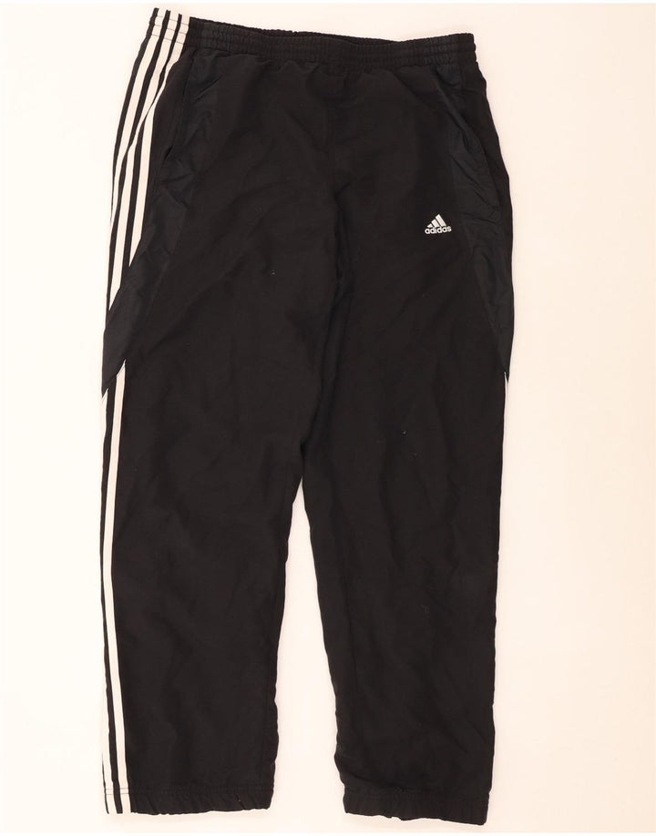 Pantaloni da tuta da uomo Adidas Joggers medio poliestere nero