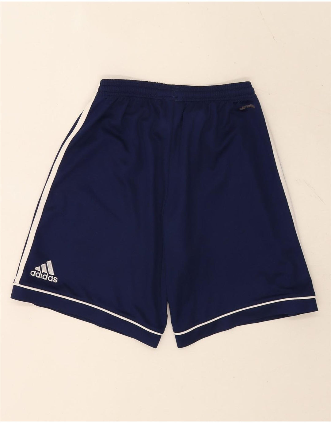 Adidas Mens Climalite Sport Shorts Small  Navy Blue Polyester