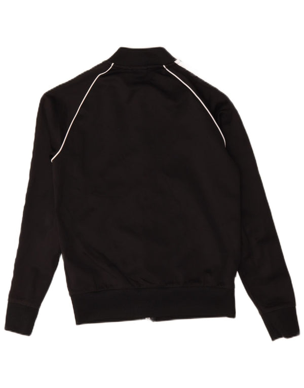 Γυναικεία αθλητική φόρμα Adidas Top Jacket UK 4/6 XS Μαύρο βαμβακερό