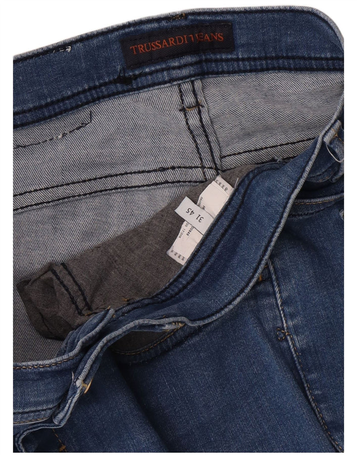 Trussardi Womens Slim Jeans W31 L26 Blue
