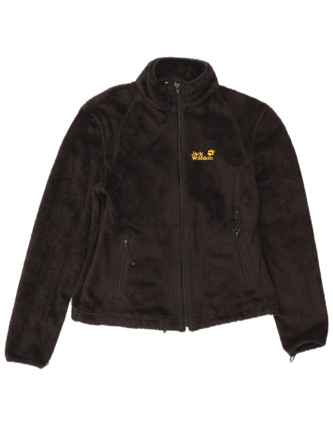 Giacca in pile da donna Jack Wolfskin UK 10 Small Poliestere nero
