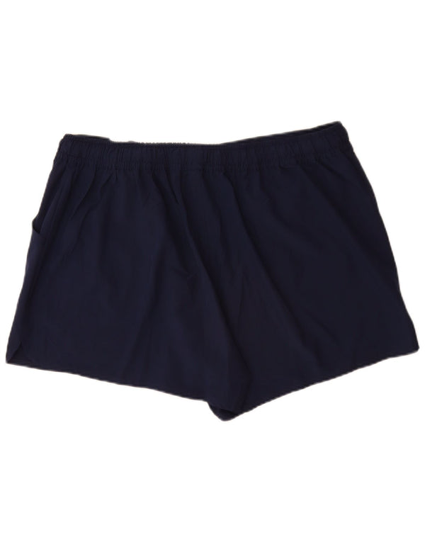 Mountain Warehouse Womens Sport Shorts UK 18 XL Navy Blue Polyester