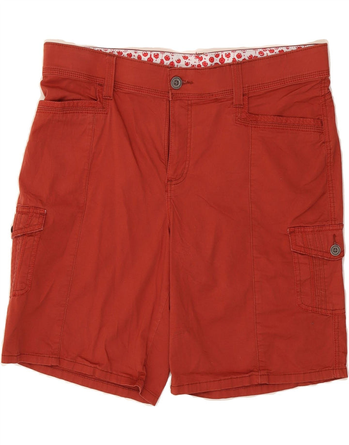 LEE Womens Cargo Shorts US 18 2XL W40 Red Cotton Vintage Lee and Second-Hand Lee from Messina Hembry 