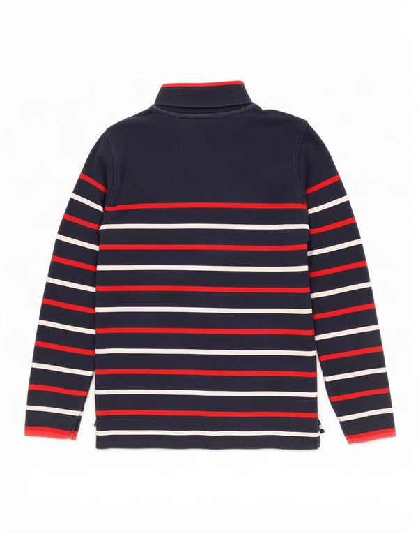 Crew Clothing Felpa da donna Maglione UK 12 Medium Navy Blue Striped