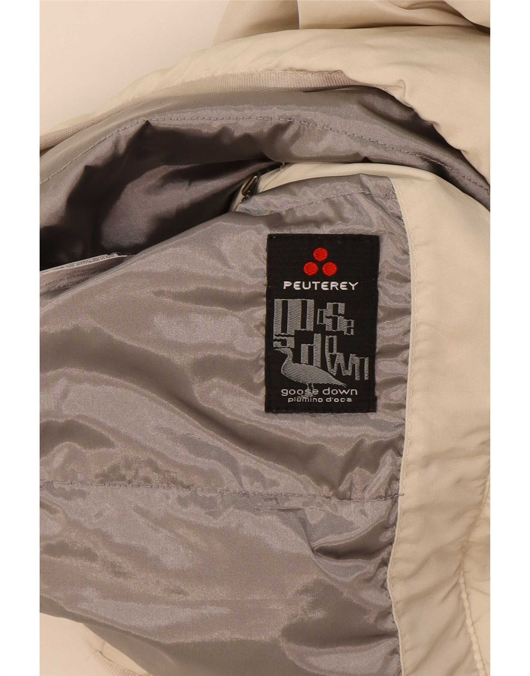 PEUTEREY Γυναικείο μπουφάν με επένδυση IT 40 Medium Beige Polyamide