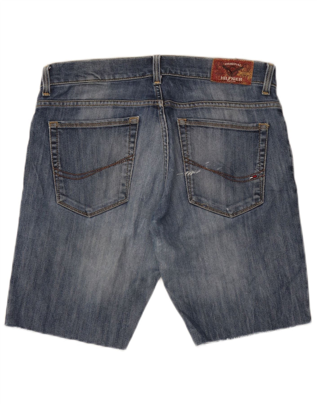 Pantaloncini di jeans da donna Tommy Hilfiger W34 grandi blu
