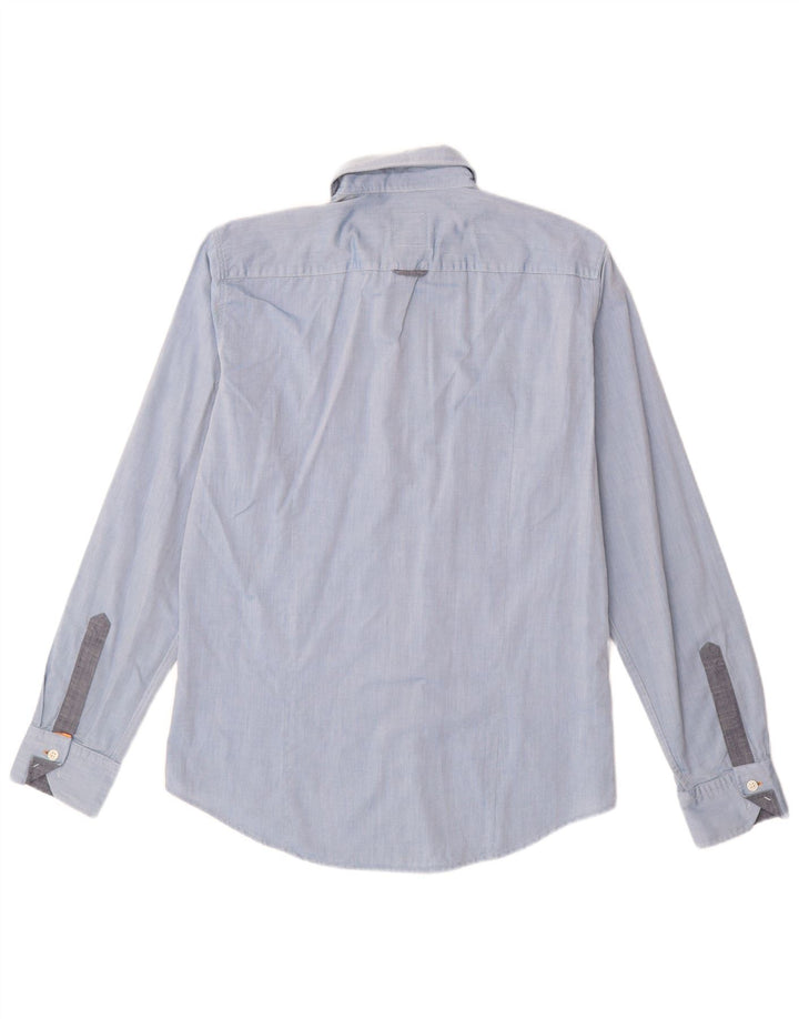 HUGO BOSS Herrenhemd Small Blau