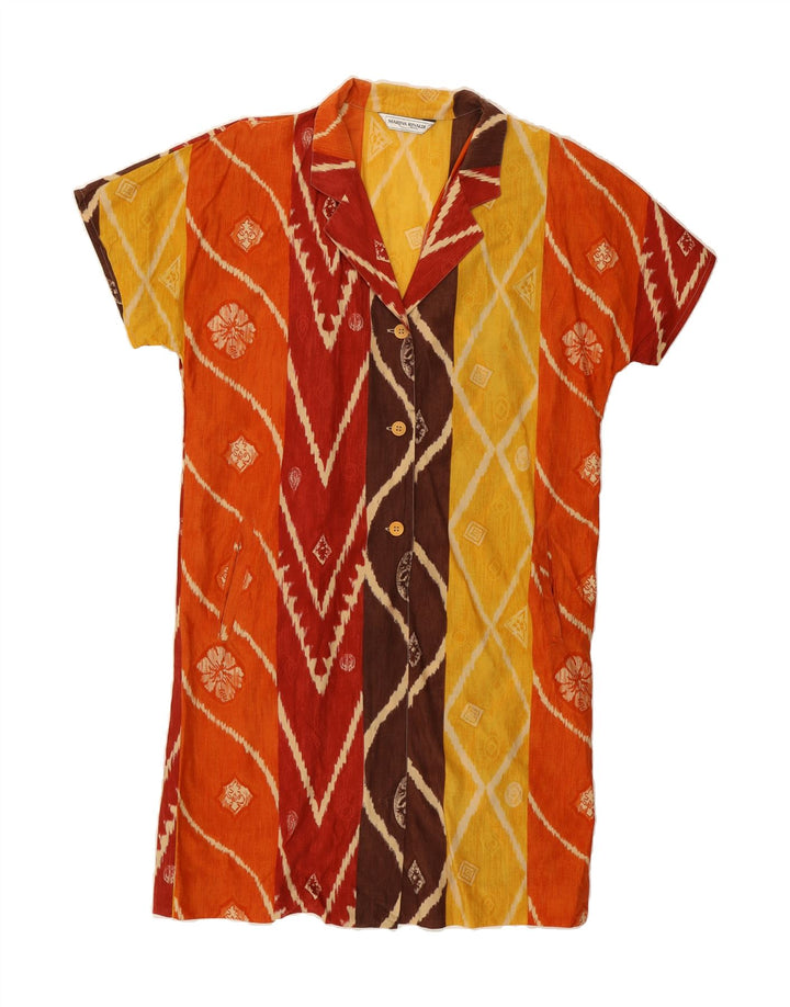 MARINA RINALDI Womens Longline Shirt Blouse Size 23 Medium Multicoloured Vintage Marina Rinaldi and Second-Hand Marina Rinaldi from Messina Hembry 