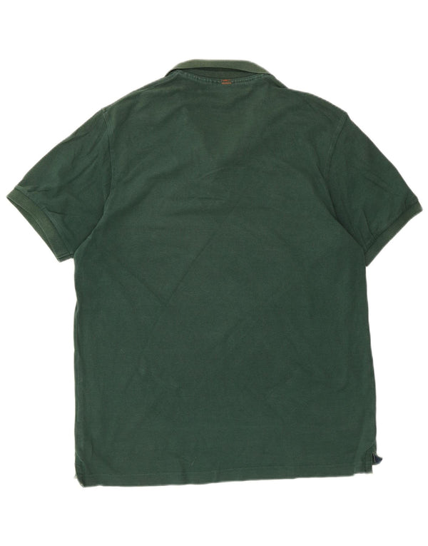 Polo da uomo Sun68 grande in cotone verde