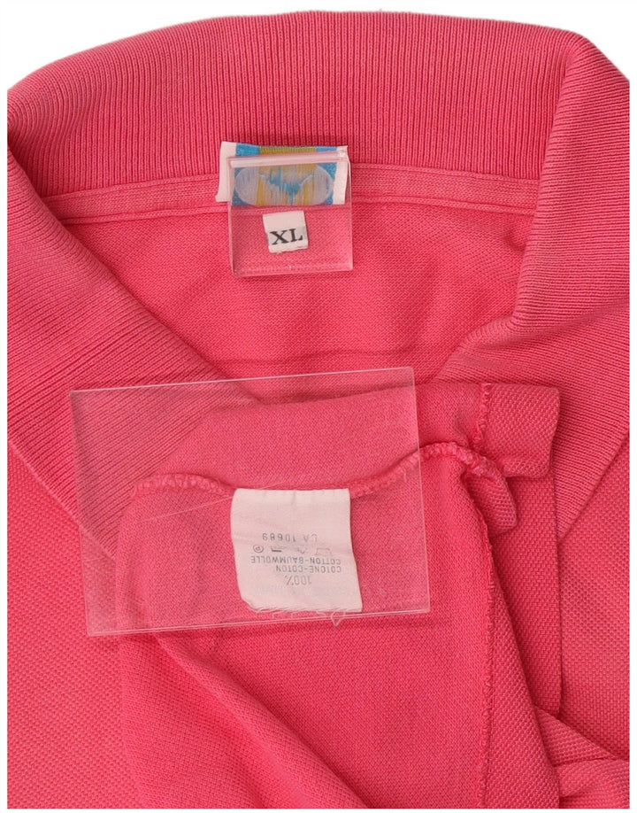 KAPPA Mens Polo Shirt XL Pink