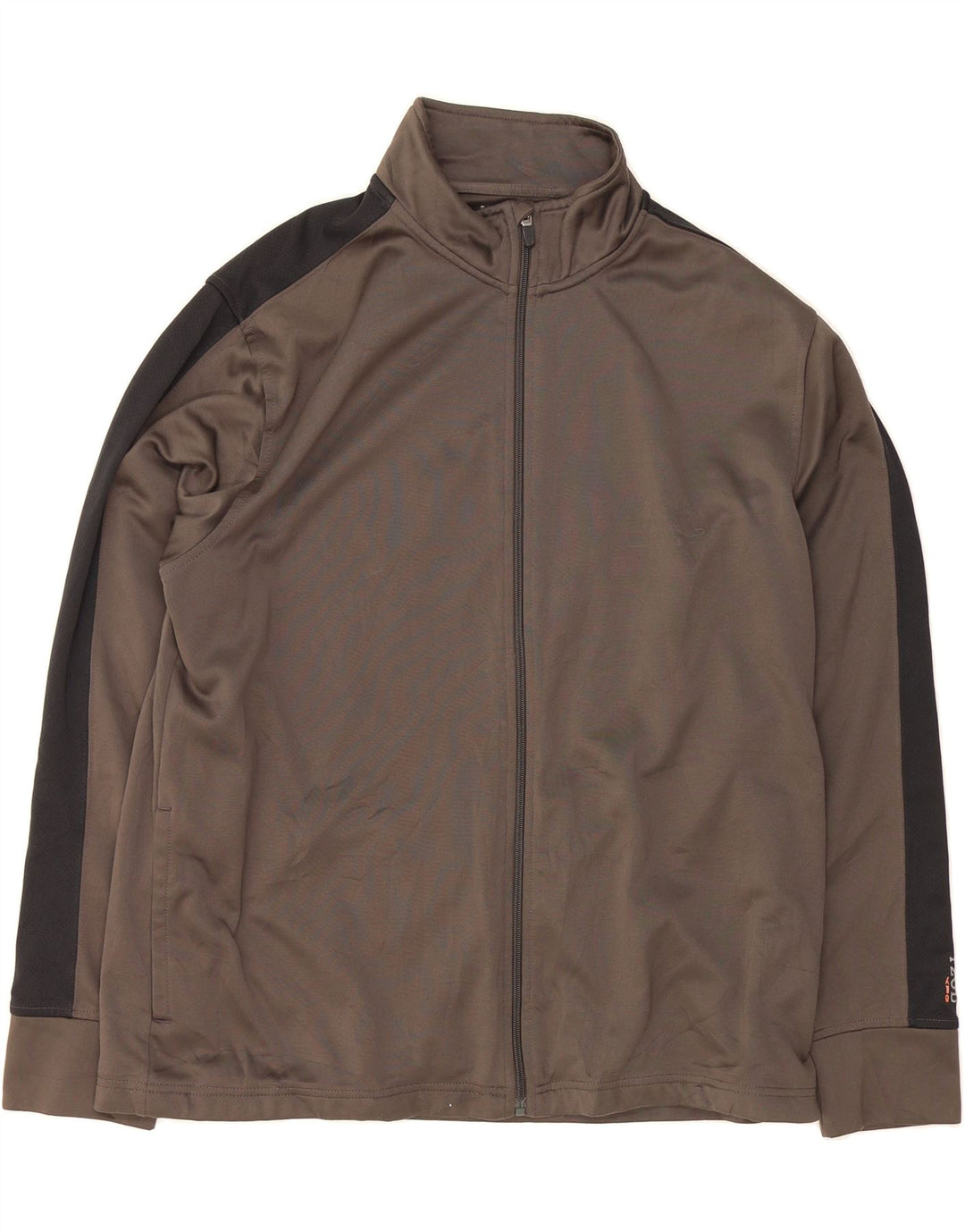 IZOD Mens Tracksuit Top Jacket XL Grey Colourblock Polyester Vintage Izod and Second-Hand Izod from Messina Hembry 