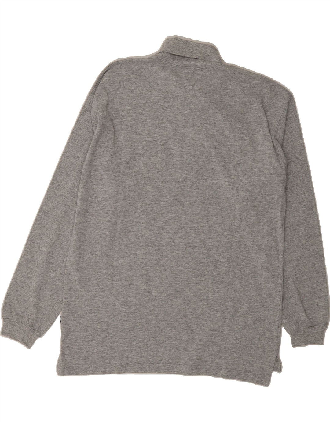 REEBOK Mens Roll Neck Jumper Sweater Small Grey Cotton Vintage Reebok and Second-Hand Reebok from Messina Hembry 
