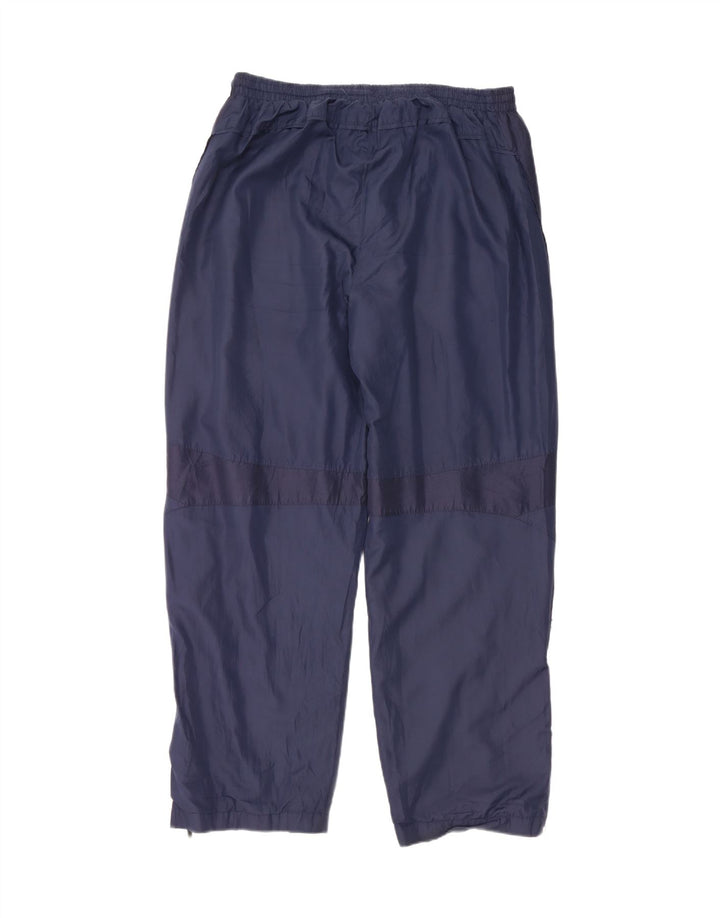 STARTER Mens Tracksuit Trousers Large  Navy Blue Polyester