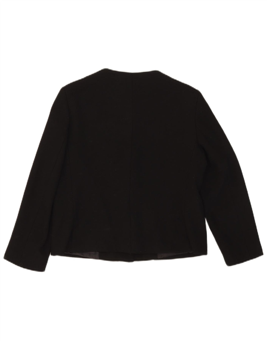 Zara Dame 1 Knap Blazer Jacket UK 12 Medium Sort