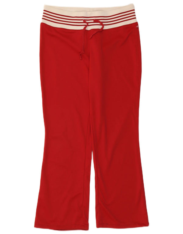 Lotto Pantalon de survêtement pour femme UK 44 Large Rouge Colorblock Polyester