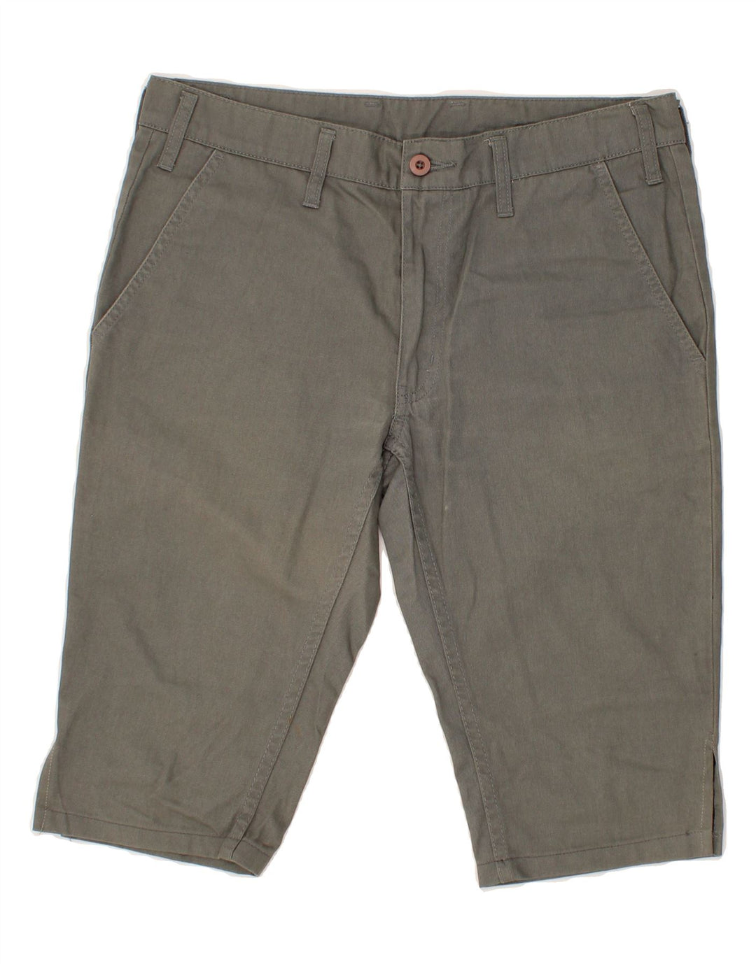 CHEAP MONDAY Mens Chino Shorts W31 Medium Grey Cotton Vintage Cheap Monday and Second-Hand Cheap Monday from Messina Hembry 