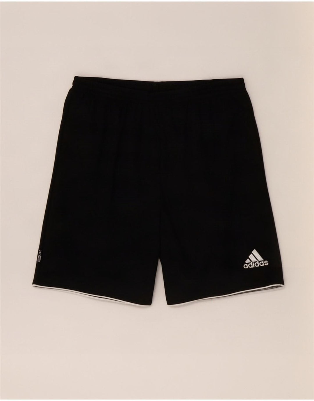 Adidas Mens Climalite Sport Shorts Pequeño Negro Poliéster