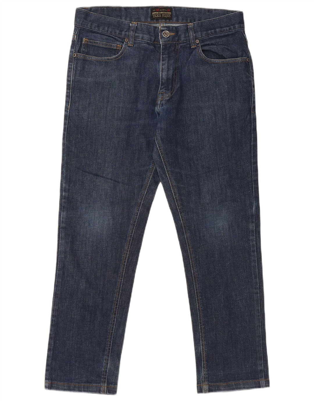 ZARA Mens Slim Jeans EU 40 Medium W31 L26 Blue Cotton