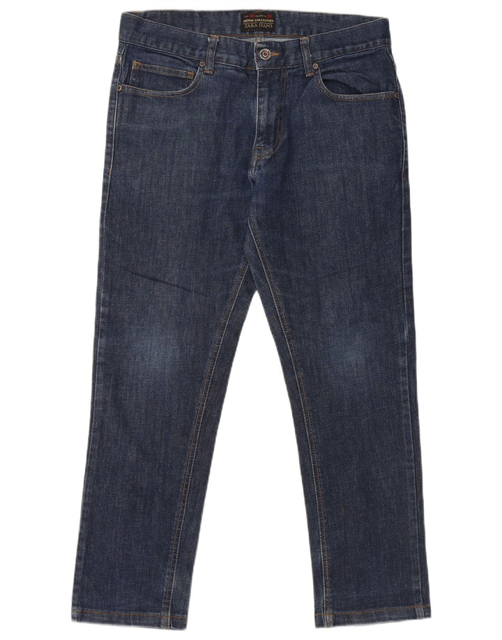 ZARA Mens Slim Jeans EU 40 Medium W31 L26 Blue Cotton