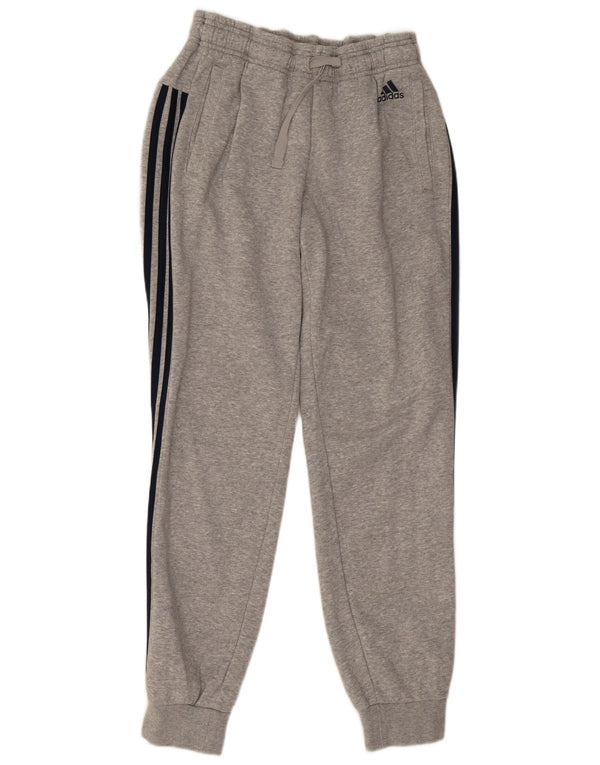 Damskie spodnie dresowe Adidas Joggers UK 12/14 Średni szary nakrapiane