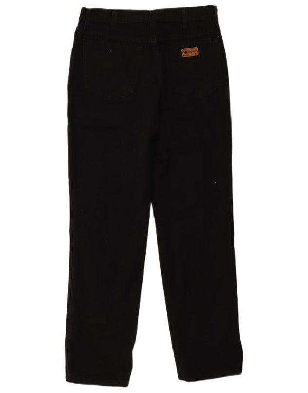 Wrangler Mens Ohio Straight Casual Hose W34 L32 Schwarze Baumwolle