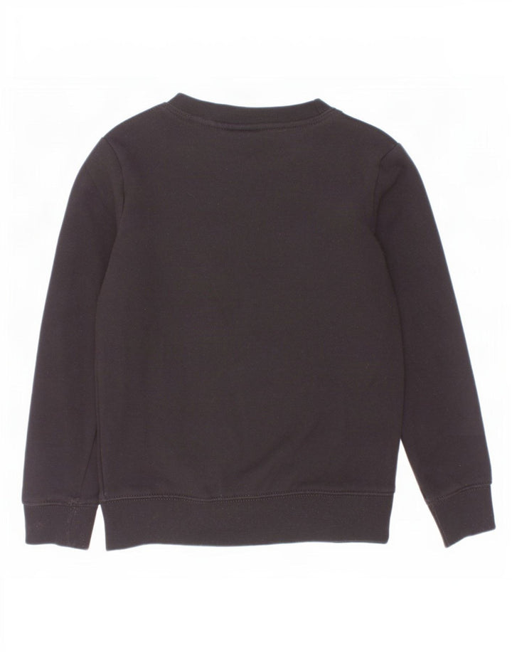 Nike Boys Graphic Sweatshirt Jumper 5-6 år Medium Sort Bomuld