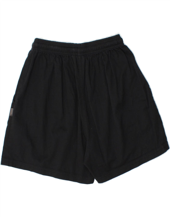 ADIDAS Mens Sport Shorts Medium Black Cotton Vintage Adidas and Second-Hand Adidas from Messina Hembry 