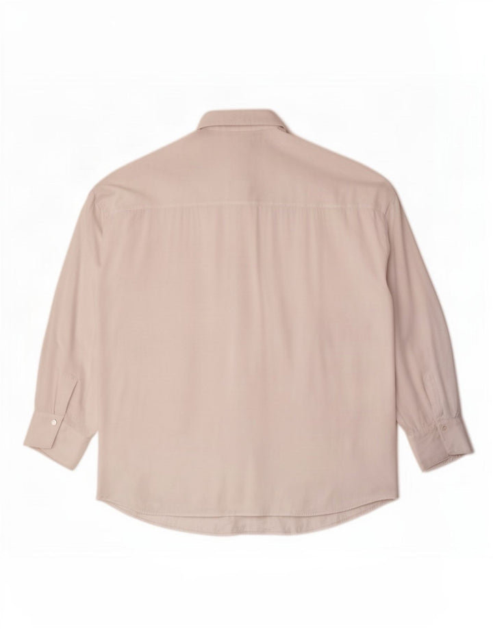 Zara Chemise surdimensionnée pour femme UK 16 Large Blanc