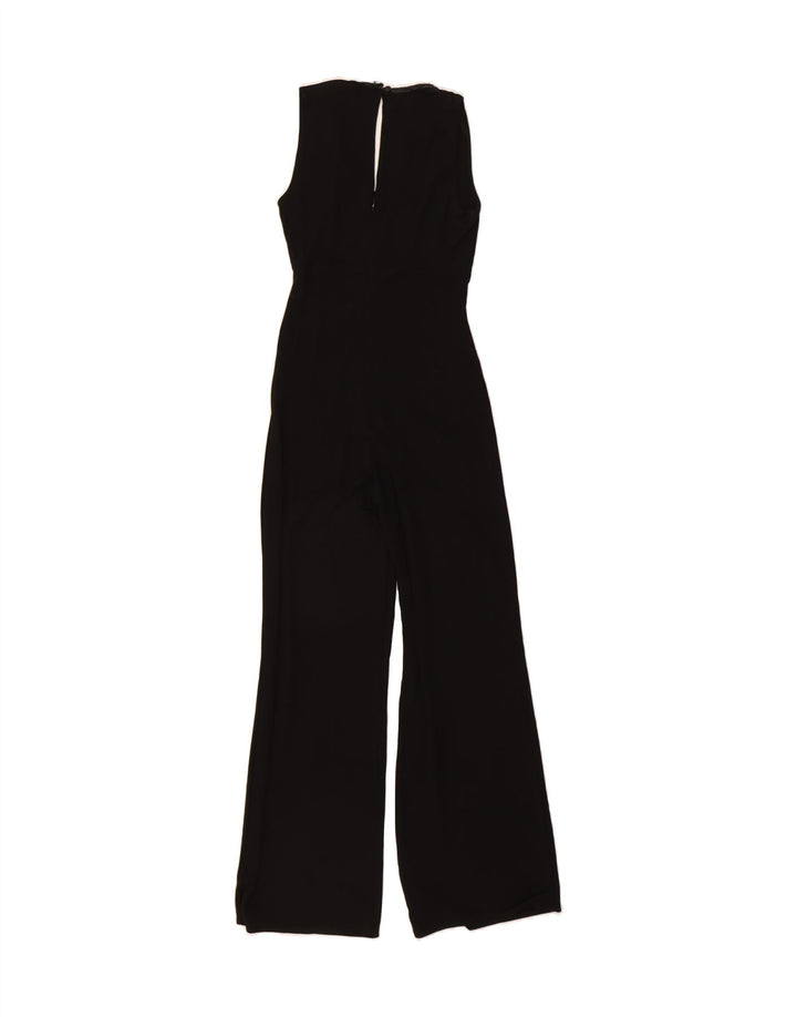 PROMOD Womens Jumpsuit UK 4 XS Black Vintage Promod and Second-Hand Promod from Messina Hembry 