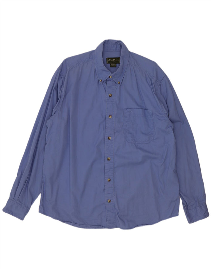 Eddie Bauer Chemise Homme Grand Bleu Coton