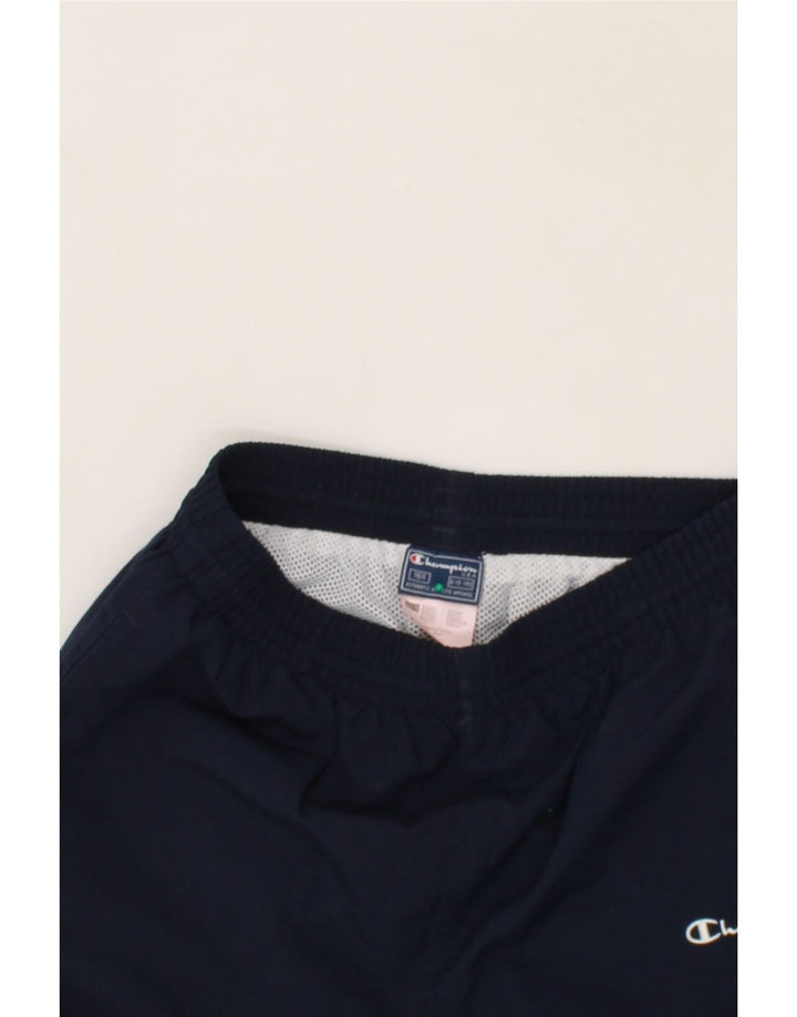 PUMA Boys Tracksuit Trousers 9-10 Years  Navy Blue Polyester Vintage Puma and Second-Hand Puma from Messina Hembry 