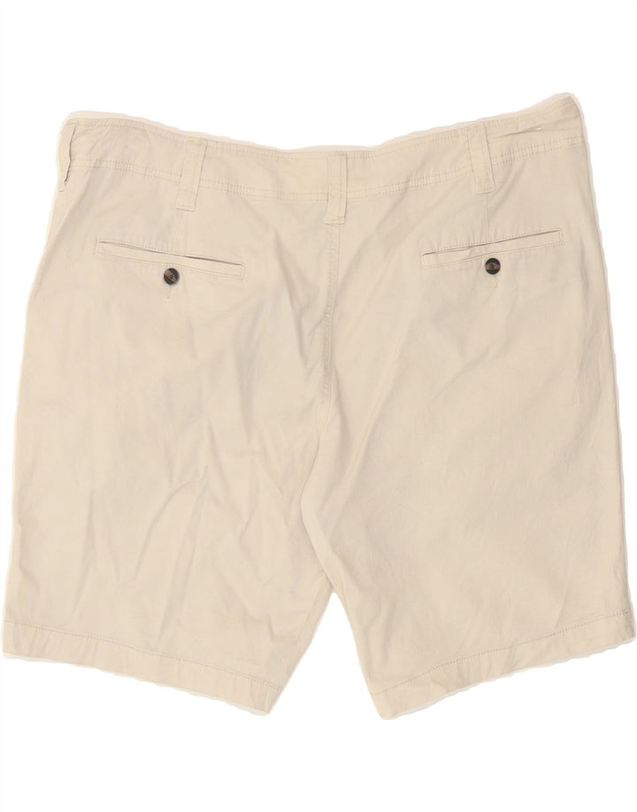 MOSSIMO Mens Chino Shorts W42 2XL Off White Cotton Vintage Mossimo and Second-Hand Mossimo from Messina Hembry 