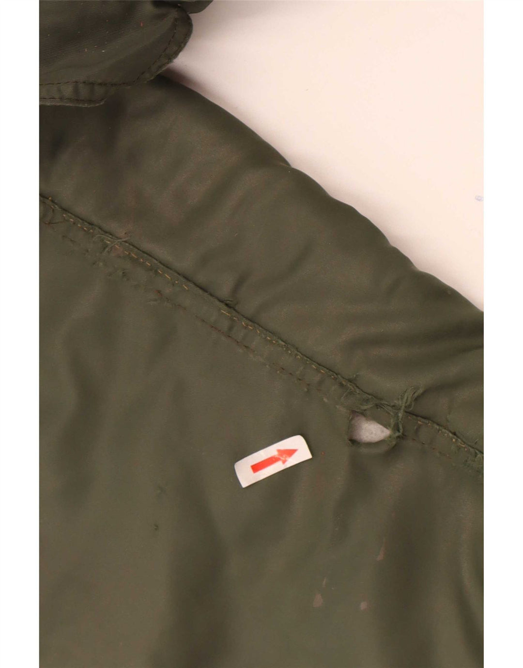 Carrera Veste Bomber Homme UK 40 Large Kaki Colourblock Polyamide