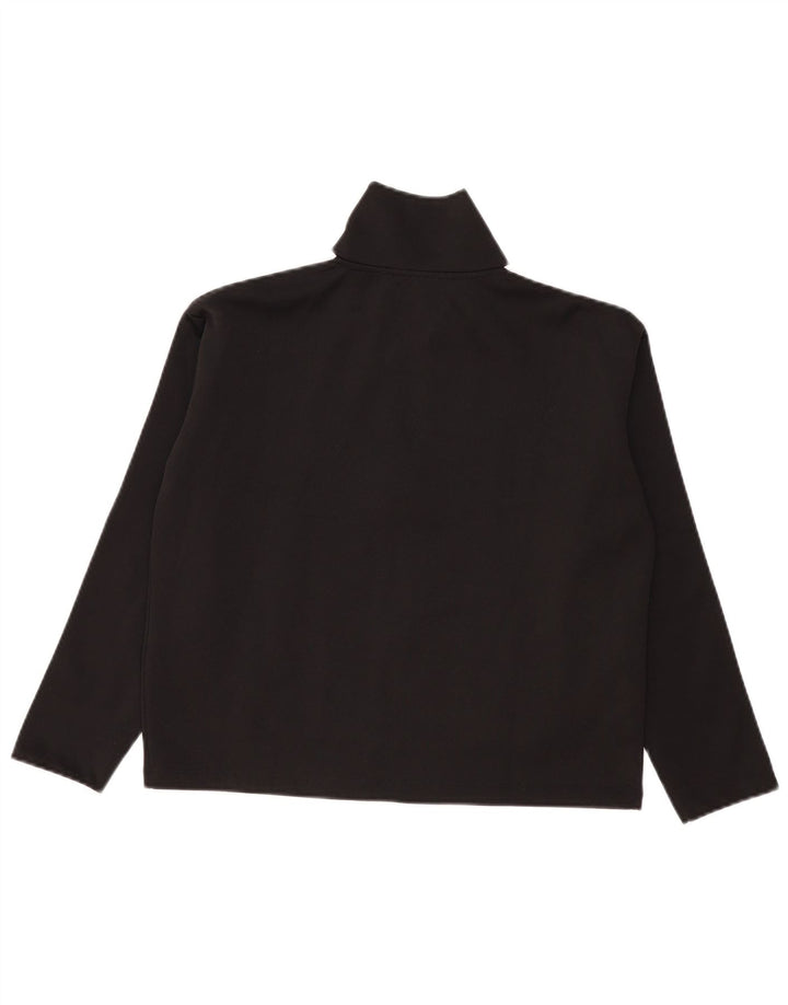 Converse Veste de survêtement surdimensionnée pour femme UK 10 Petit coton noir