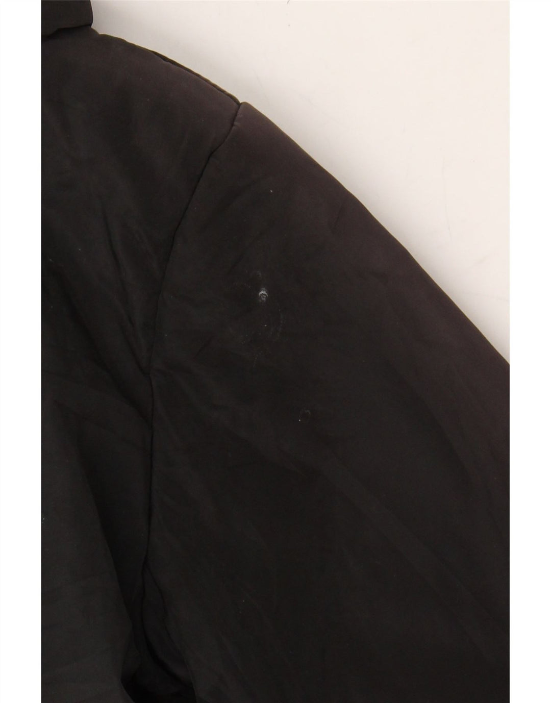 DESIGUAL Girls Graphic Padded Coat 9-10 Years Black Polyester Vintage Desigual and Second-Hand Desigual from Messina Hembry 
