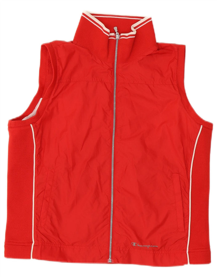 Champion Damen-Trainingsanzug, ärmellos, Jacke, UK 14, mittelrot, Polyamid
