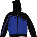 KAPPA Boys Zip Hoodie Sweater 5-6 Years Black Colourblock Cotton | Vintage Kappa | Thrift | Second-Hand Kappa | Used Clothing | Messina Hembry 