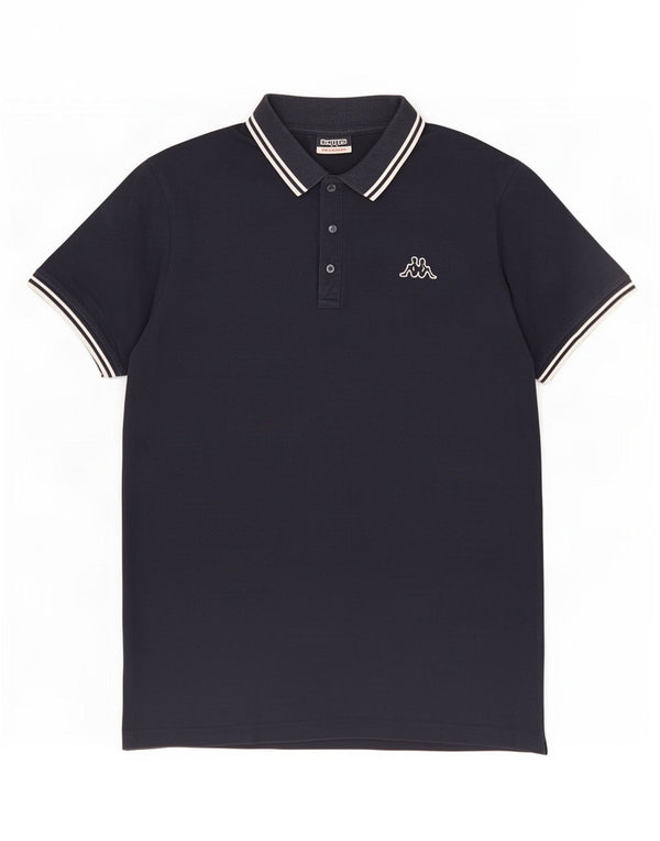 Polo Kappa Uomo 2XL Cotone Blu Navy